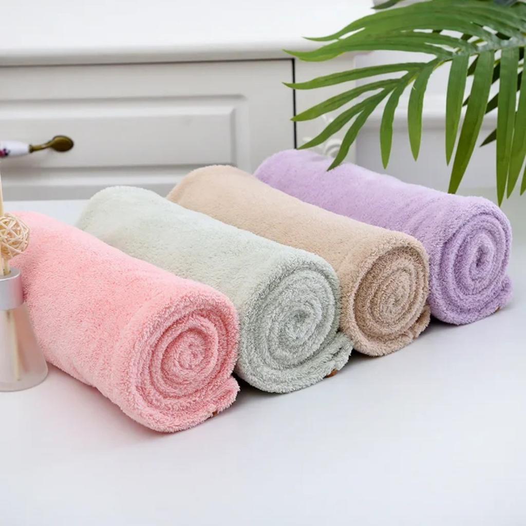 JOYBLISS Microfiber Hair Towel Magic Fast Drying Dryer Towel Women Wrap Head Absorption Water Bath Hat