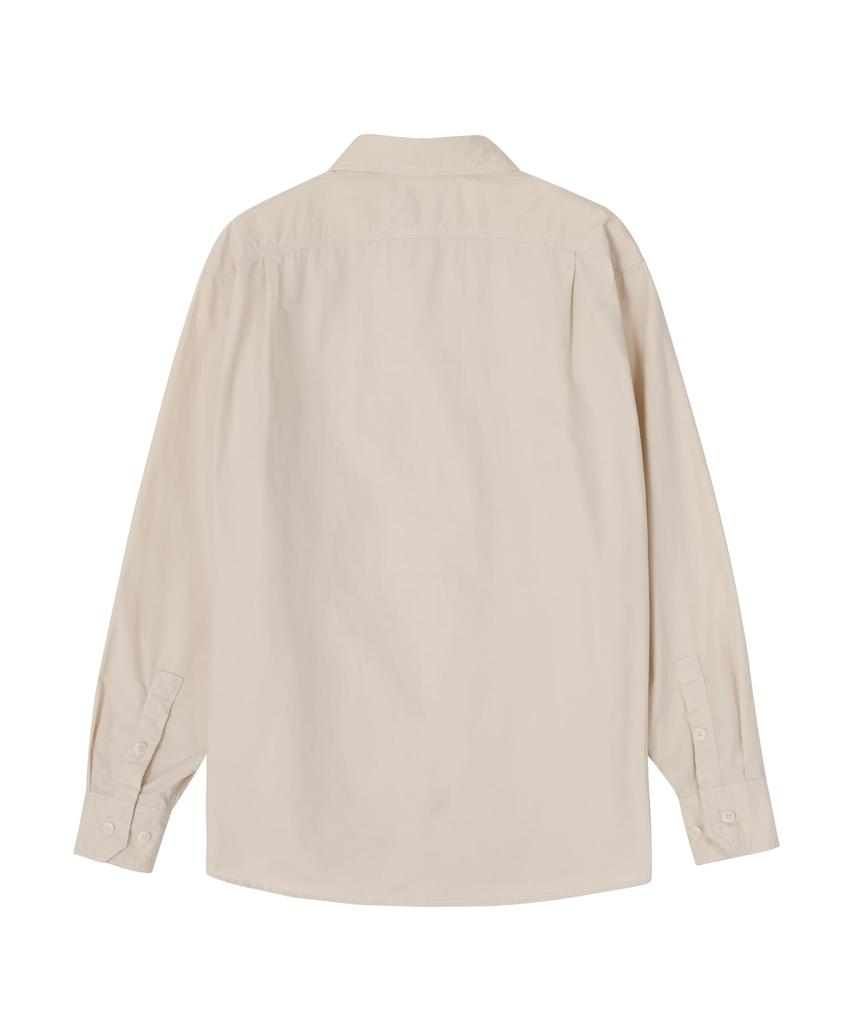 Yunibeosyeolobeolol Standard Work Shirts Light Beige