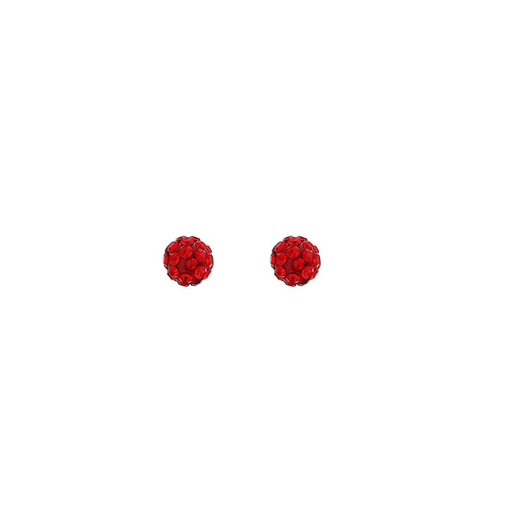 Super Flash Multi-Color Rhinestone Shambhala Stud Earrings, Light Luxury High-End Celebrity Style Fashion Temperament Earrings