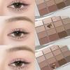 Sixteen Color Eyeshadow Pearlescent Matte Fine Glitter Low Saturation Earth Tone Daily Korean Palette Eyes Makeup