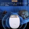 Baby Safe Electric Nails Trimmer USB Charging Night Lamp Function 3 Speed Setting for Infants and Kids White