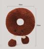 Trendy Plush Toy: Baking Egg Tart Bagel Burger Toast Doll Ornament for Kids