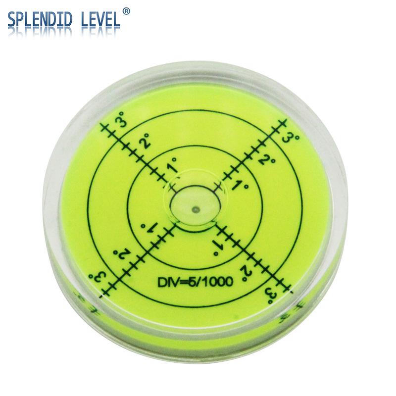 Universal Mini Round Plastic Bubble Level