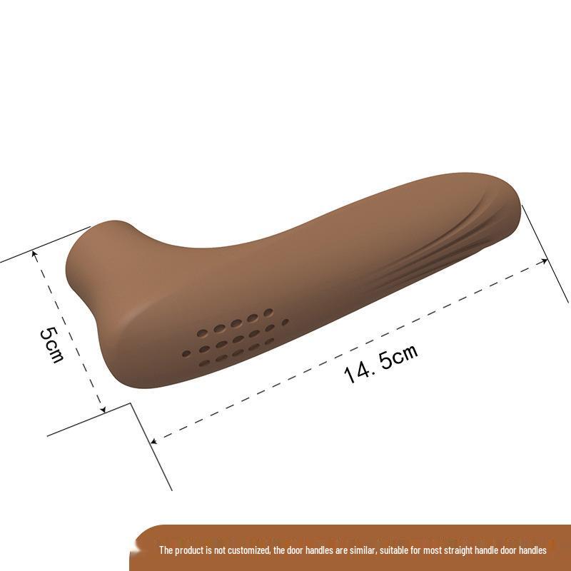 Silicone Cat Paw Door Handle Cover: Mute, Anti-Collision, and Protective