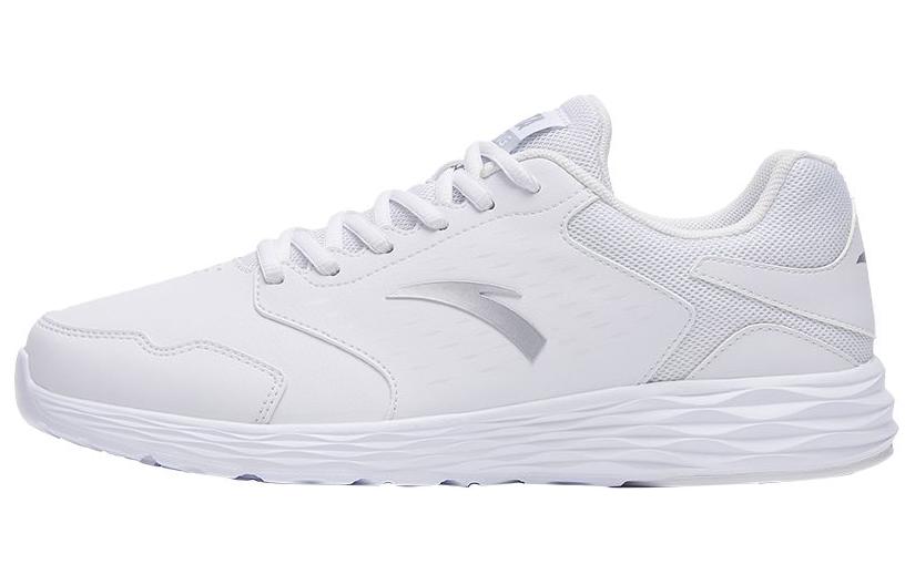 Men's Sneakers Anta Slip Resistant And Breathable Low top Running Shoes Men's White