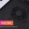 10PCS/5PCS 80mm 120mm PC Case Fan Dust Filter Screen Plastic Dustproof Grills for Desktop PC Fan Grills Computer Accessories