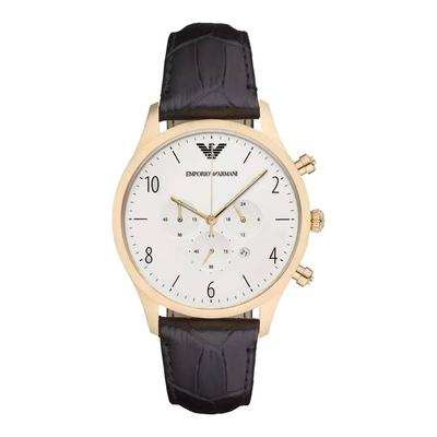 Zegarek ARMANI AR1892. Kwarcowy, Kolor biały. Mężczyzna.