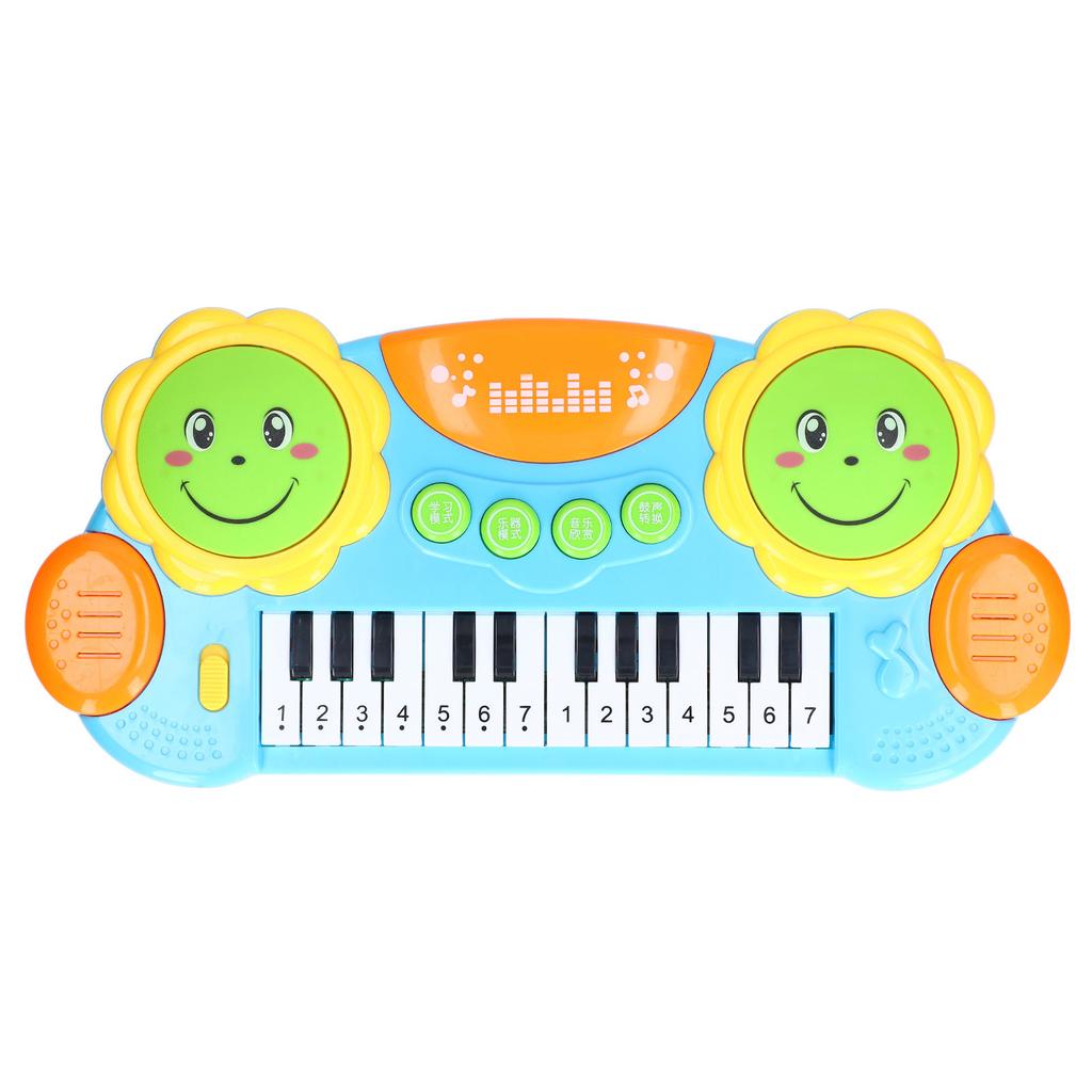 Piano Toy Electronic Keyboard Sound Light Effects Instrument for Above 3 Years Old