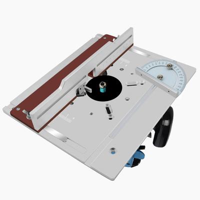 Router Table Insert Plate Aluminum Alloy Wood Milling Flip Board Trimming Machine