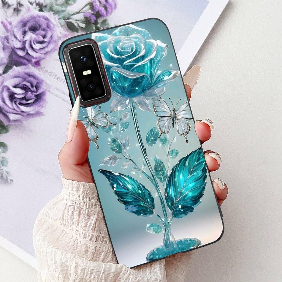 For Infinix GT 30 Pro X6873 2025 Elegant Floral Butterfly Phone Case For Infinix GT30 Pro 5G Soft Silicone TPU Cases
