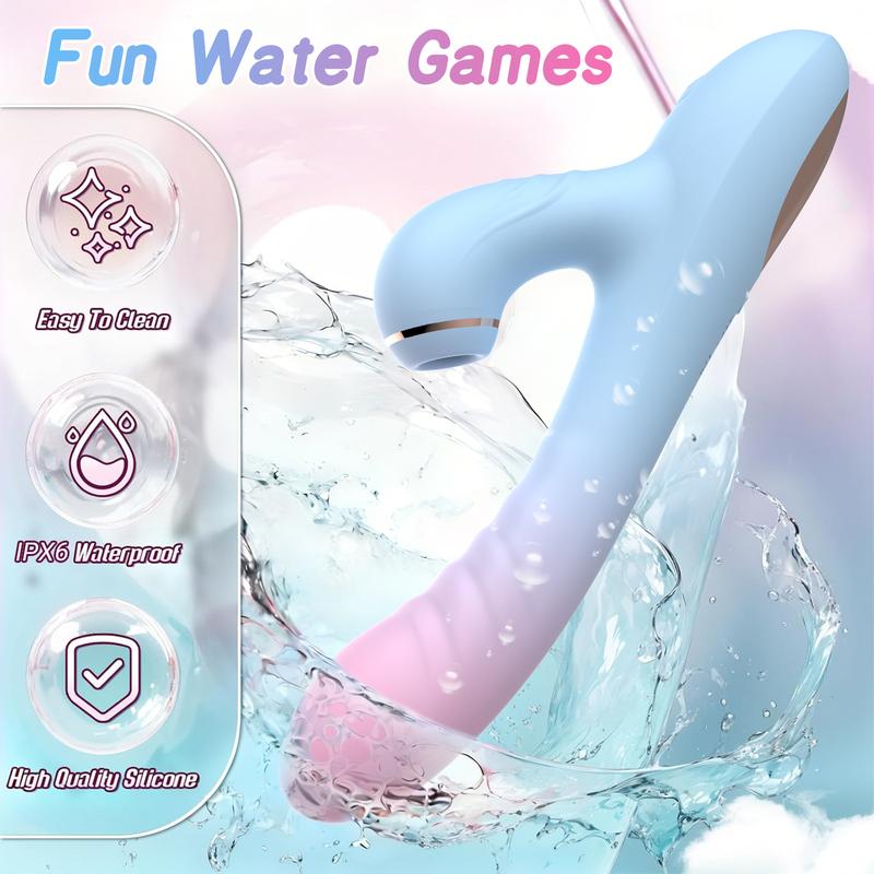 2 IN 1 Dildo Vibrator Sucking Vacuum Stimulator For Female G-Spot Clitoris Stimulator Vagina Massager Dildo Sex Toys for Women