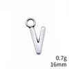Valentine's Day Charms For Jewelry Alphabet Tag Letters Charms Pendant Cheap Things Woman Pendant