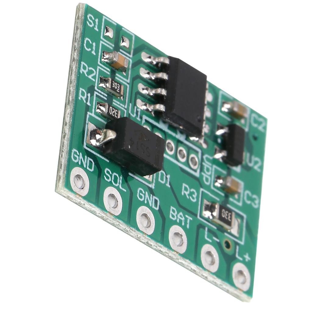 Module Contrôleur de Lampe Solaire Minuterie Clignotant Lumière Borne de Route avec Aluminium Double Face DC5V