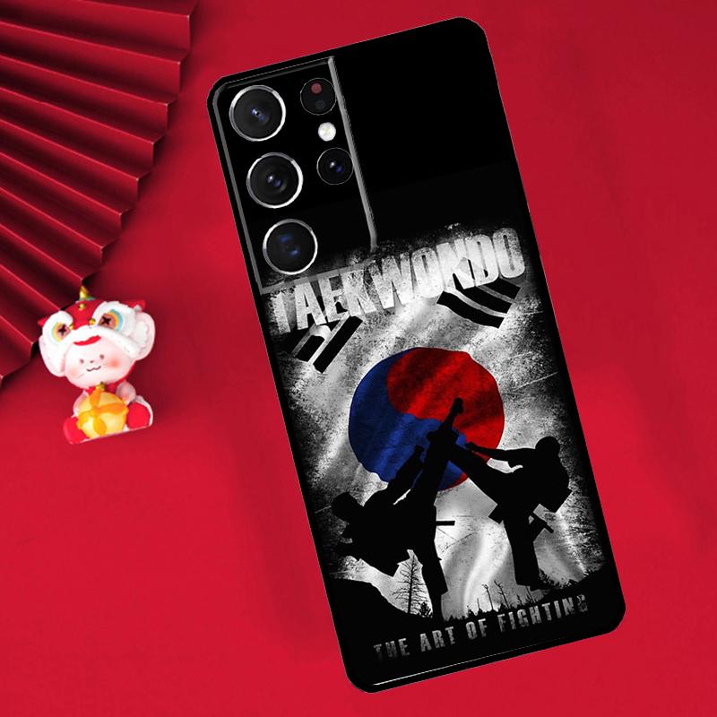 Kungfu Taekwondo Case For Samsung Galaxy S24 S23 S25 S26 Ultra S20 FE S21 S22 Plus S10 S25 FE Cover Funda