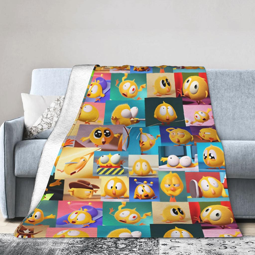 Super Soft Bedding Throws Camping Where‘s Chicky Blanket Flannel Bedspread For Outdoor Print Sofa Bed Cover