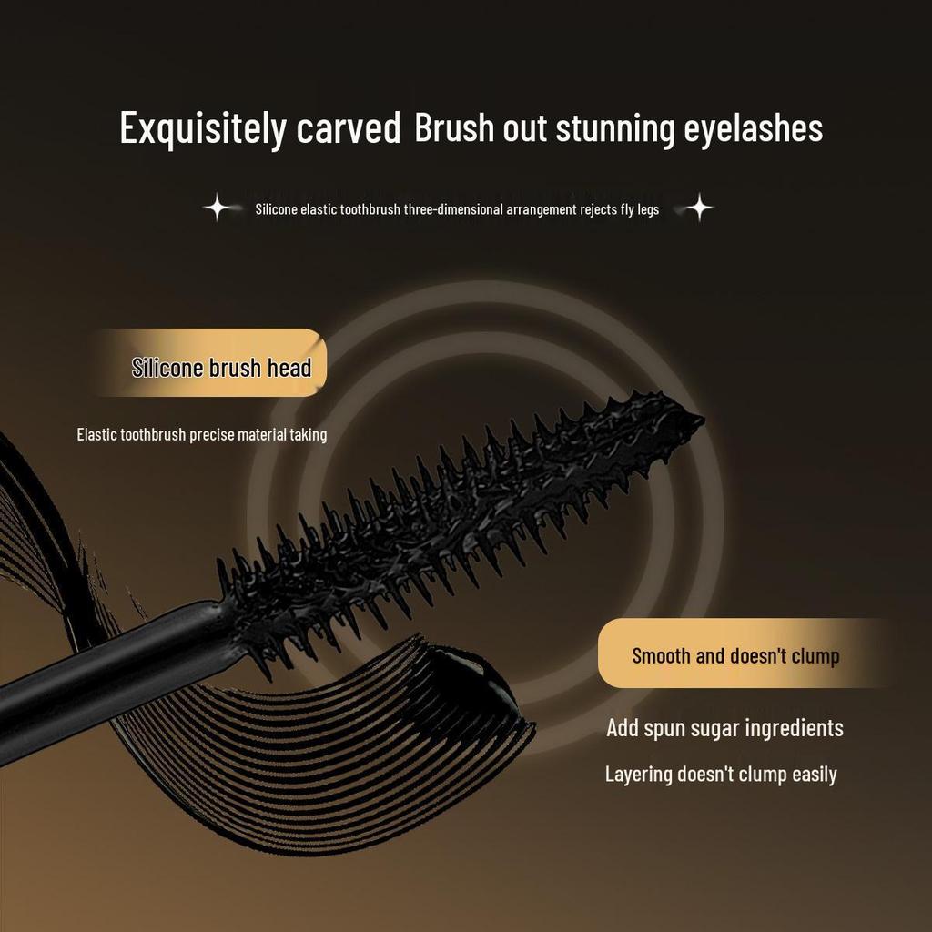 AGAG Double Curl Mascara - Vattentät, Svettresistent, Kladdfri, Förlängande & Volymgivande.