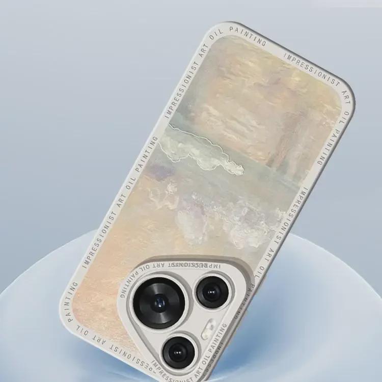 Husă din silicon Huawei P70 Ultra cu suport - Design all-inclusive pentru Pura70 Pro