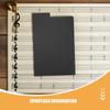 20Pcs Black Vinyl Record Dividers Plastic Heavy Duty Album Separator Record Shelf Organizer Storage Index Card Dividers