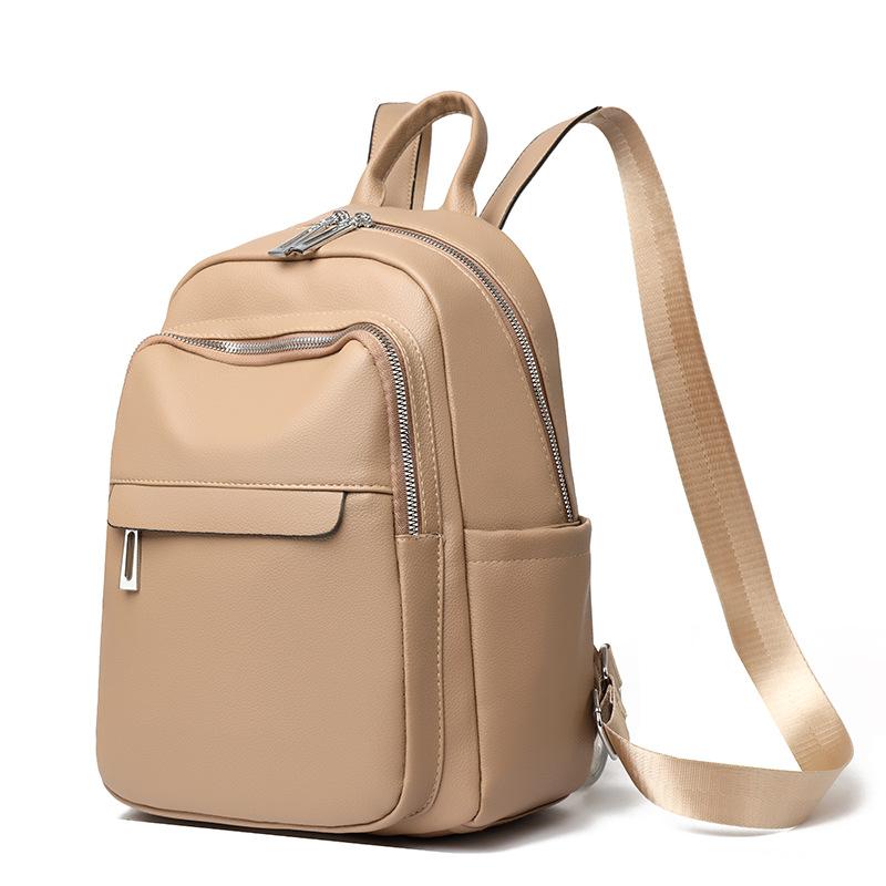 Backpack for Women Fashion Simple and Versatile Schoolbag Large Capacity Travel and Casual Backpack