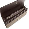 Long Grain Nouveau Purse Dark Brown Wallet, 85-8019,