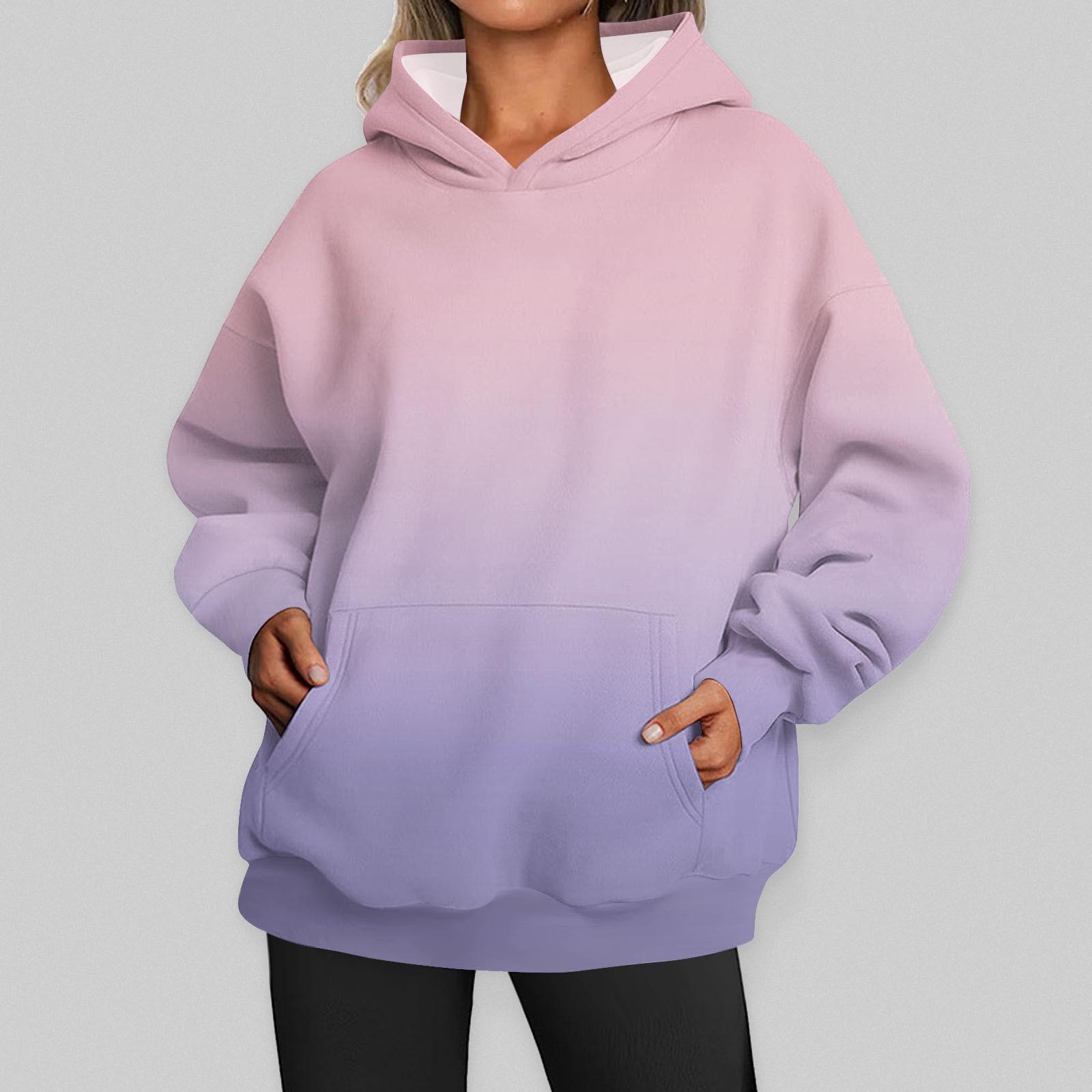 

Толстовки с принтом тай-дай, женские, повседневные, осенние, тонкие, с длинным рукавом, свитер, блузка, женский, с карманом, завязками, с капюшоном XL