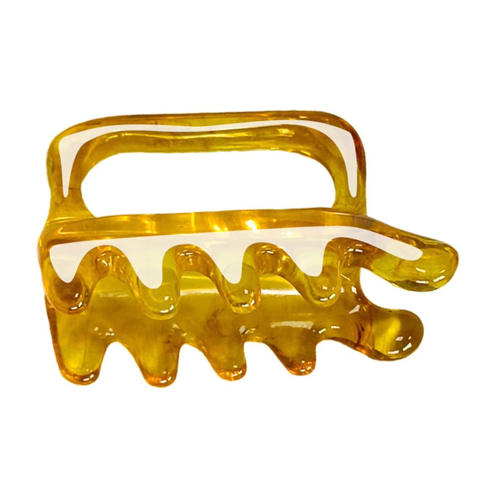 New 2025 Double Neck Shoulder Back Resin Massager Multifunctional Body Massage Tool for Cellulite Myofascial Release Massage