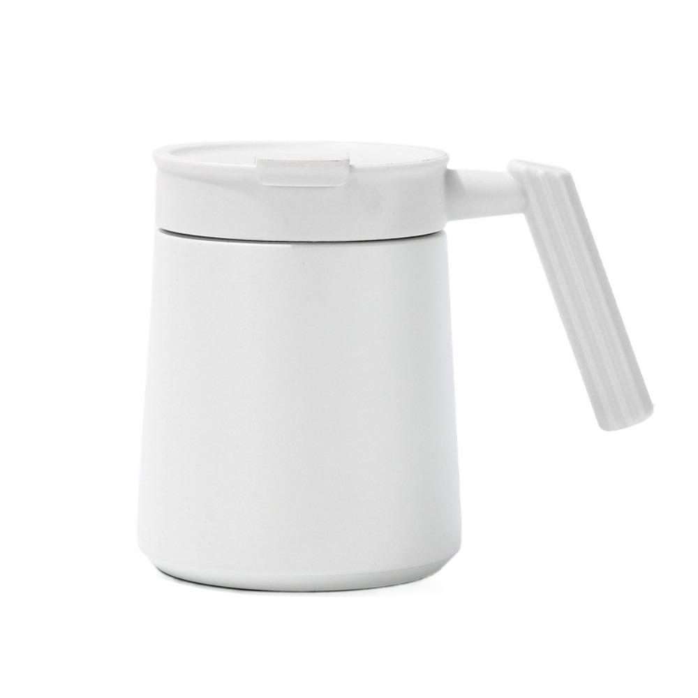 Leakproof Insulated Coffee Mug Simple Vacuum Flask Household Stainless Steel Cup Office/School