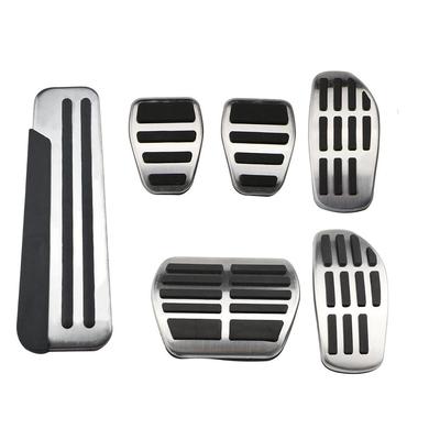 Pedales de coche para Renault Captur Koleos Kadjar Duster Scenic Espace para Samung QM6 2016-2021, accesorios de cubierta de Pedal de apoyo de freno de Gas