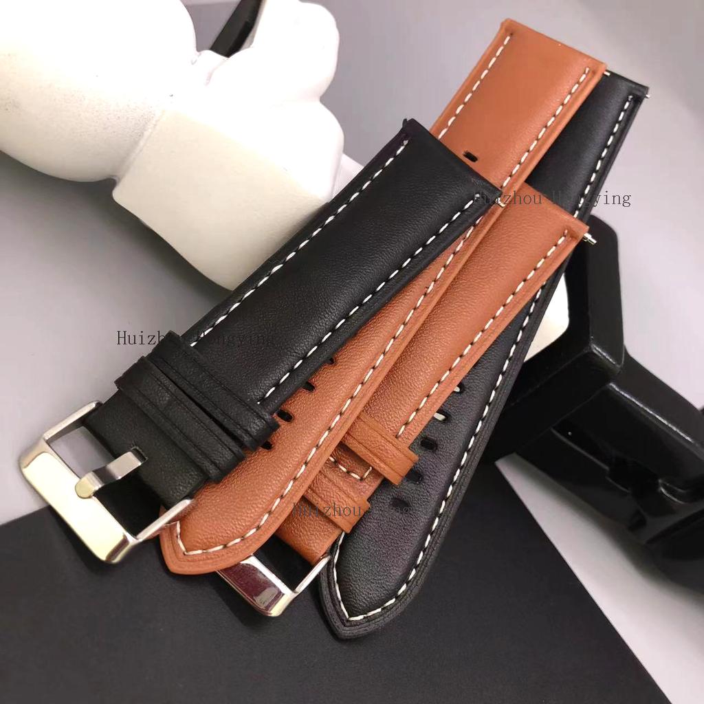 22mm Synthetic Leather Watch Band For Samsung Galaxy Watch 3 45mm Stylish For Casual Smartwatch Accessories Sports Watch Strap