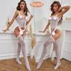 130 estilo fishnet bodysuits catsuit feminino transparente aberto virilha roupas sexuais ver através do corpo meias malha lingerie erótica quente