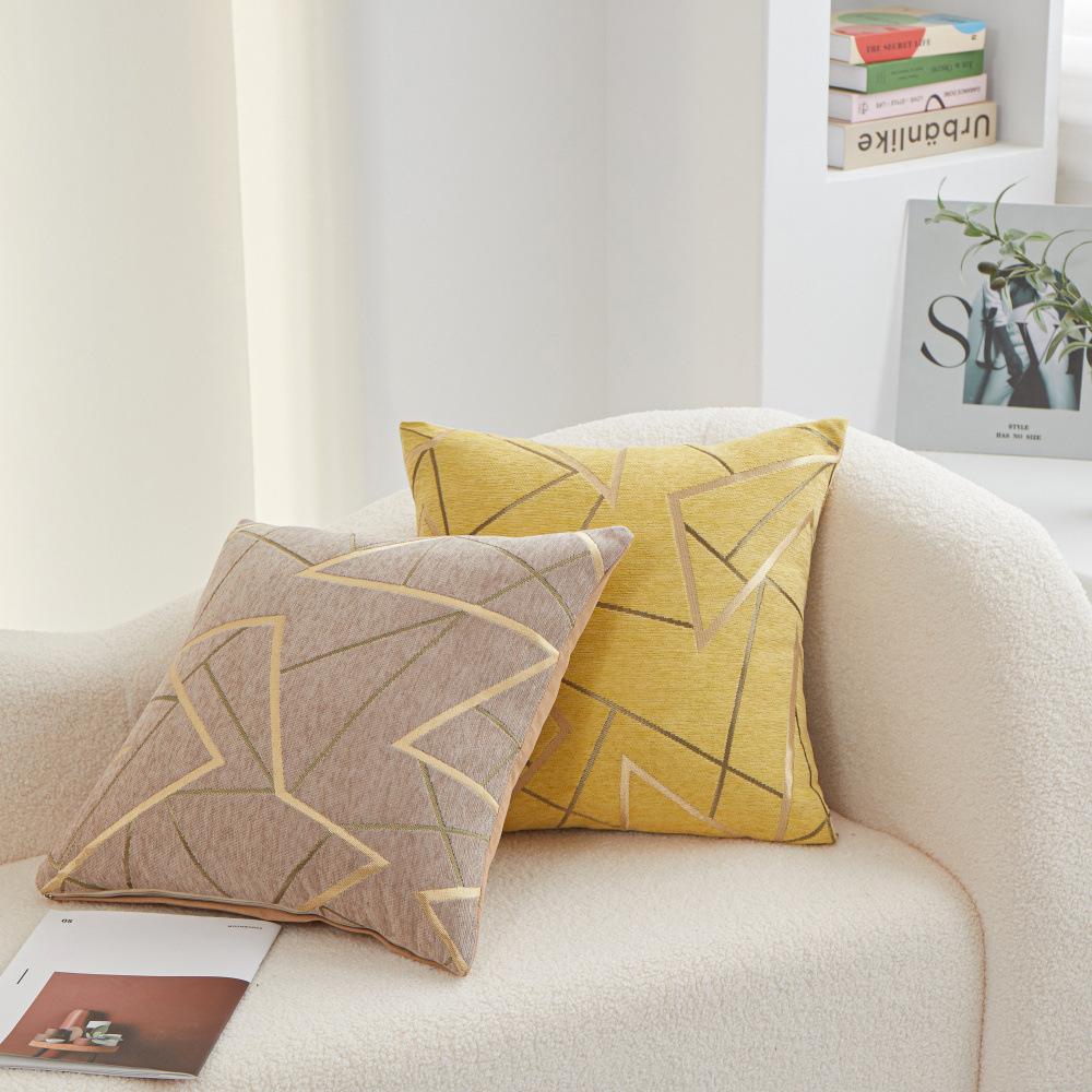 Business Gifts, Souvenirs, Abstract Geometric Pillows, American Simple Bedside Cushions