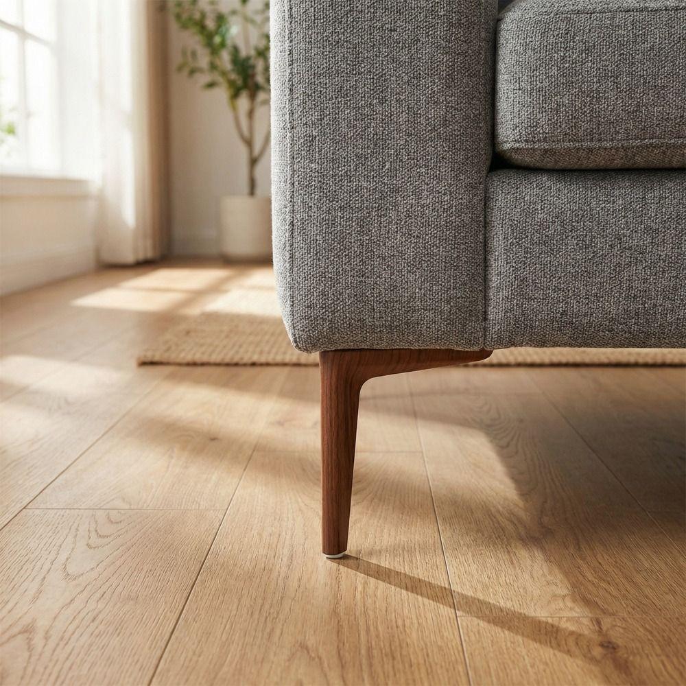 Gambe Rinforzate per Mobili Colore Noce Gambe di Supporto per Mobili TV Ferramenta Gambe per Tavolino da Caffè Tavolino da Tè