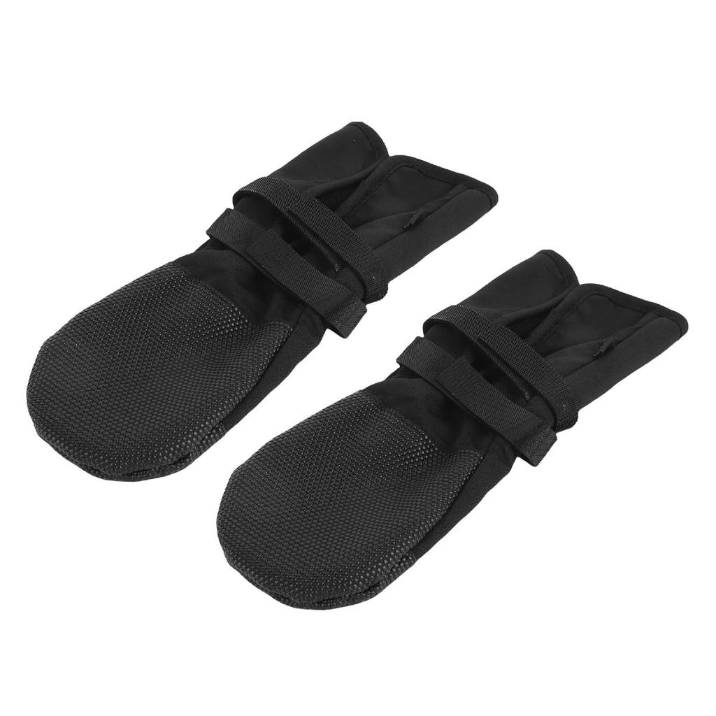 1 Pair Non Slip Dog Socks Prevent Licking Claw Dog Foot Protector for Hardwood Floor