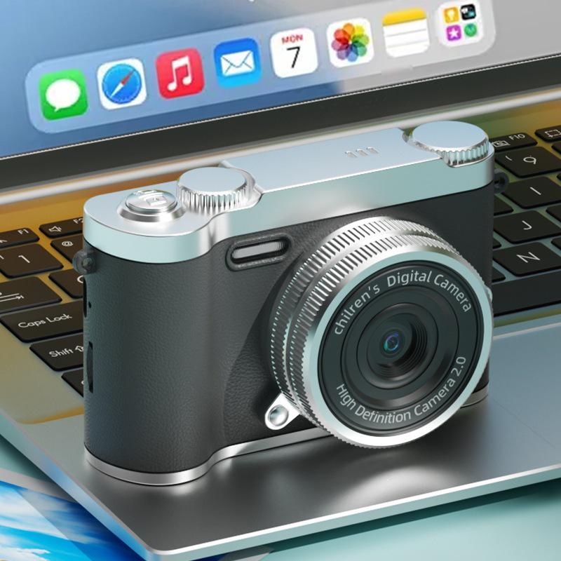 Retro Portable HD Entry-Level Selfie Card Camera for Students