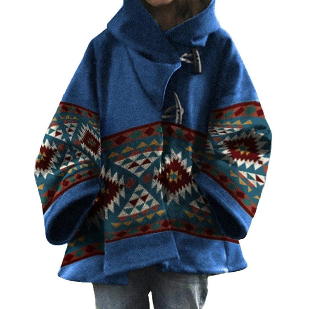 2025 Χειμερινό Γυναικείο Ρετρό Φαρδύ μάλλινο παλτό - Διατίθεται σε 5 χρώματα & 8 μεγέθη