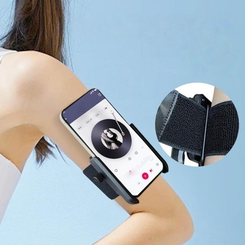 Universal Sports Arm Strap Phone Mounts Easy Carry ABS Wrist Phone Holder Upgrades for Outdoor Fitness Cycling Driving