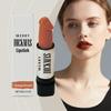 Silky Orange-Brown Lipstick: Easy Application for a Natural, Festive Look