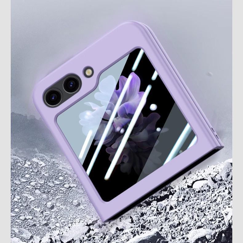 Samsung Z Flip7 Skin-Feel Full-Coverage PC Case for Flip4/5
