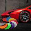 8m Car Wheel Hub Decorative Strips Tire Rim Protection Rings Auto Styling Accessories Vehicle Modification Supplies