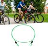Cycling Sports Internal Steel Wire and External Plastic Security Loop Cable Bicycle Scooter Lock