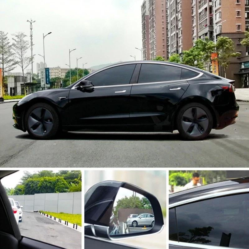 300cmx50cm 5%-50% Black Car Window Foils Film Auto Home Window Glass Summer Solar UV Protector Sticker Films