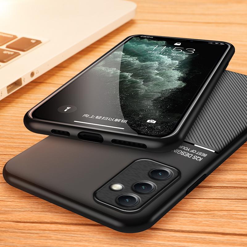 Magnetické tenké pouzdro do auta pro Samsung Galaxy A54 5G A55 A15 A25 A35 A34 A24 A14 A12 A32 A52 A13 A33 M23 M52 TPU Kožený kryt Funda