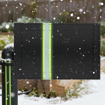 Outdoor Faucet Covers For Winter Pipe Insulation With Reflective Strip Spigot Covers Winter Insulated For Patio Lawn Garden