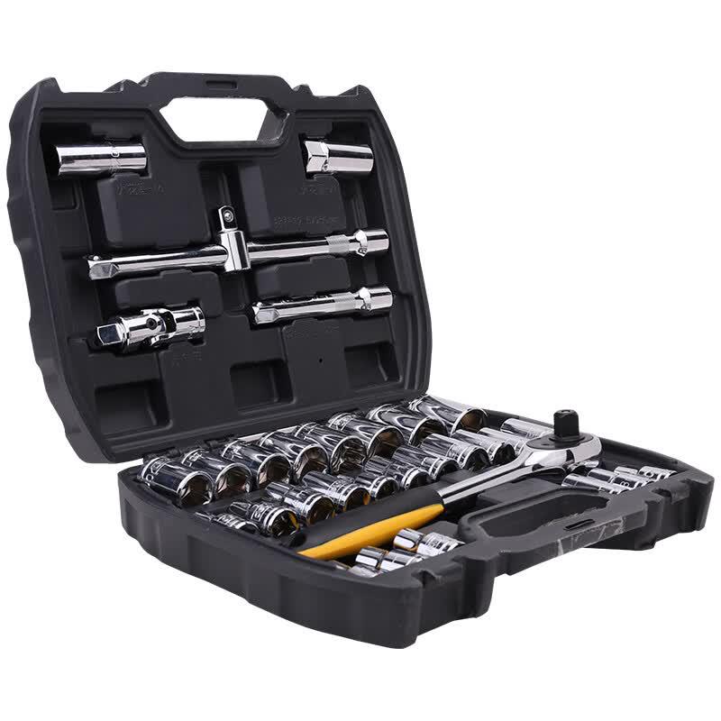 Deli 32-Piece 1/2-Inch Drive Ratchet Socket Set 32-Piece 1/2-Inch Drive