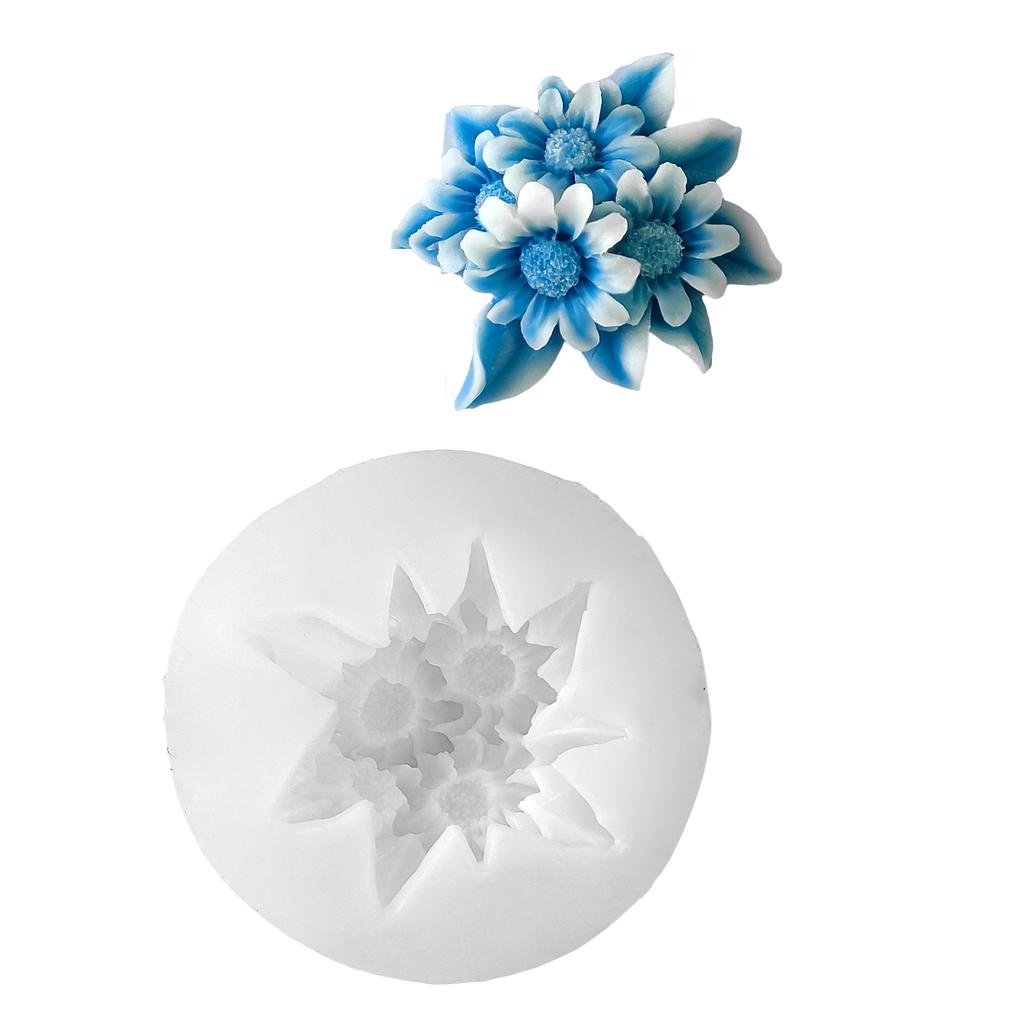 Durable Silicone Candle Making Mould For Crafting Realistic Flower Candles Suitable For Beginners And Experts