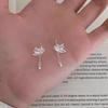 2025 Filigree Butterfly Tassel Earrings: Luxurious Lotus Studs with a Modern Chinese Design