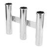 3 Tube Fishing Rod Holder Rack Stainless Steel Marine Yacht Boat Hardware Accessory