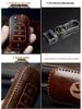 New Baojun 310/510/560/630/730 Genuine Leather Car Key Case with Keychain