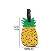 Fruit Cartoon Silicone Luggage Tag for Women/Men Suitcase ID Address Holder Boarding Tag Portable Label Travel Accessories