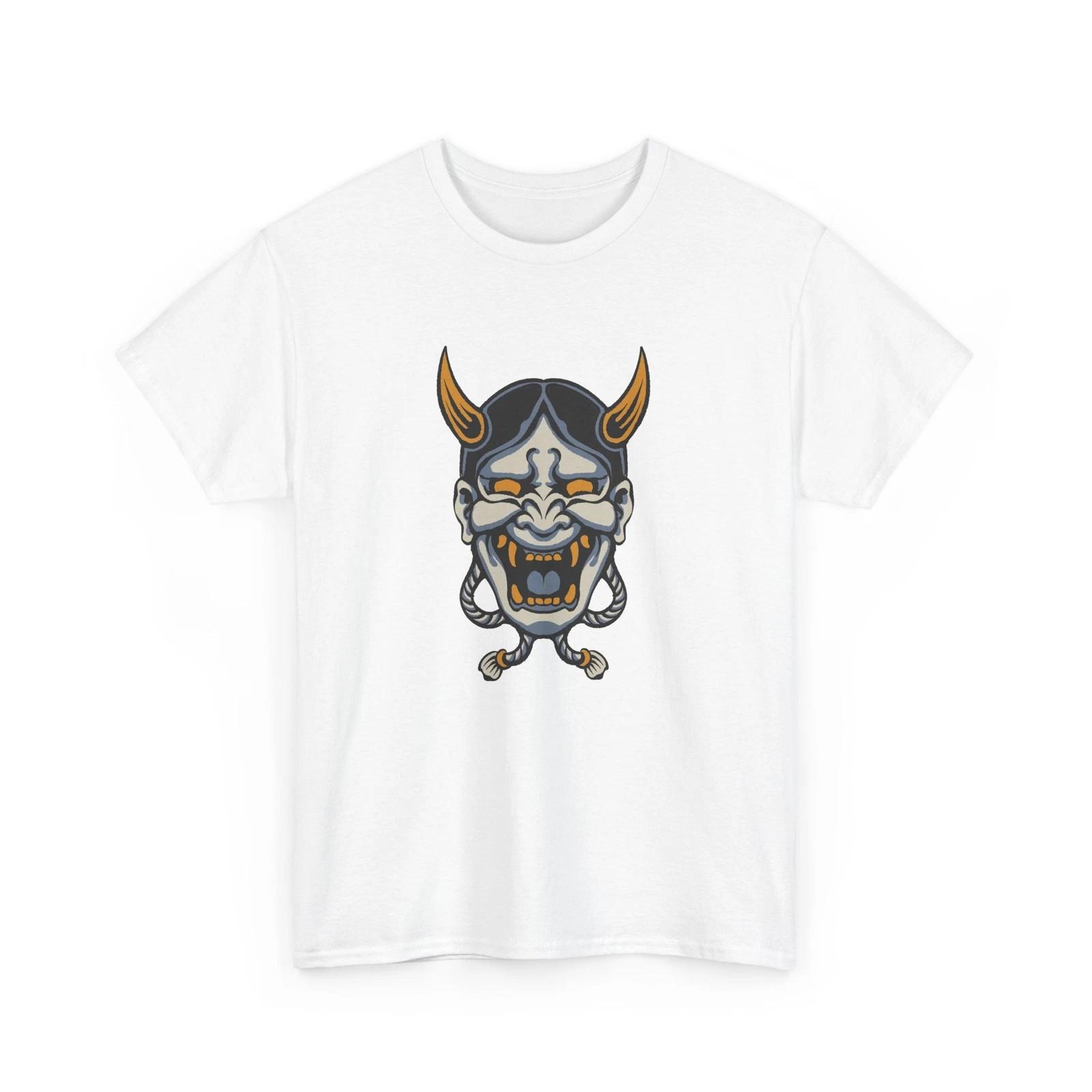 Japanese Oni T-Shirt | Traditional Japanese Beauty Tee | Kyoto Kimono Shirt XL